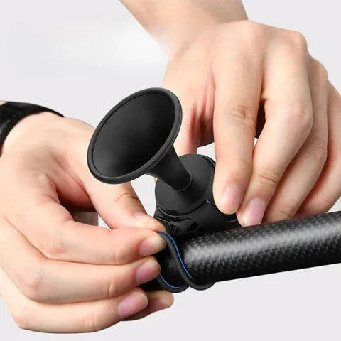 Mosrugs | Powerful 120 dB Bike Horn | Waterproof, Shock-Resistant & Easy Tool-Free Installation for Safe Riding in Any Weather