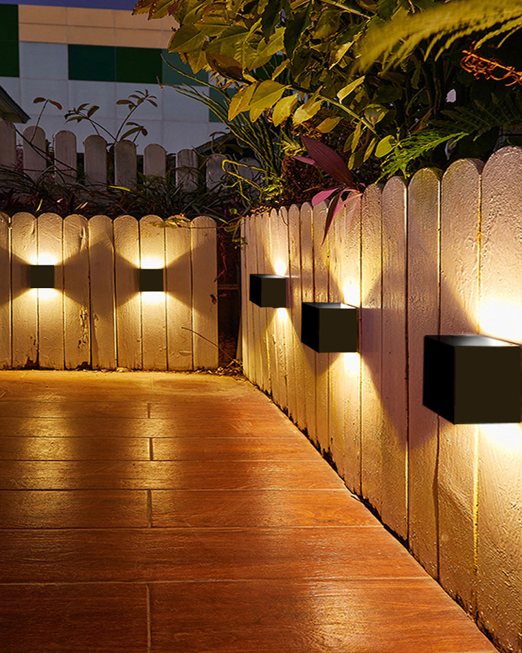Mosrugs | LED Outdoor Up Down Wall Light | Waterproof Metal Fixture for Patio. Garden & Entryway Illumination