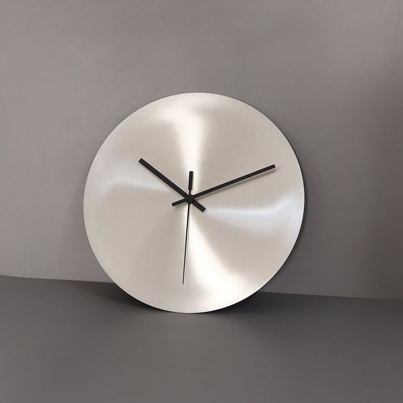 Mosrugs | SteelTime - Sleek Stainless Steel Wall Clock