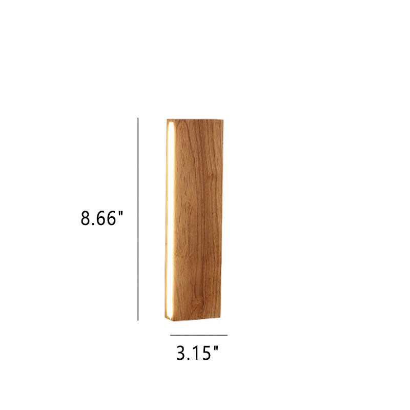 Mosrugs | OakBeam | Minimalist Solid Wood LED Wall Light