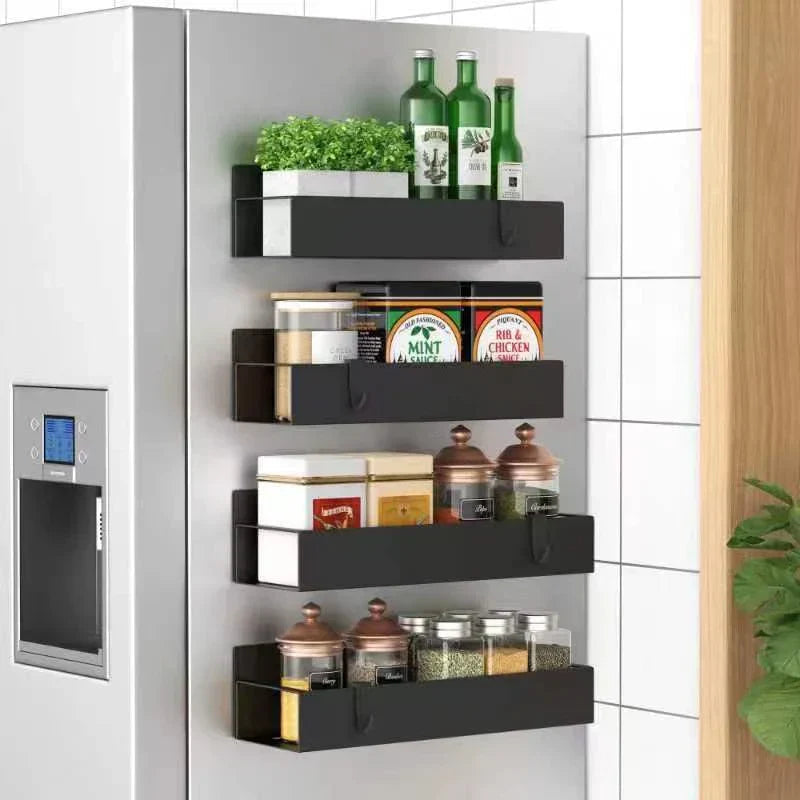 Mosrugs | Magnetic Spice Rack – Space-Saving Kitchen Storage for Fridge & Metal Surfaces