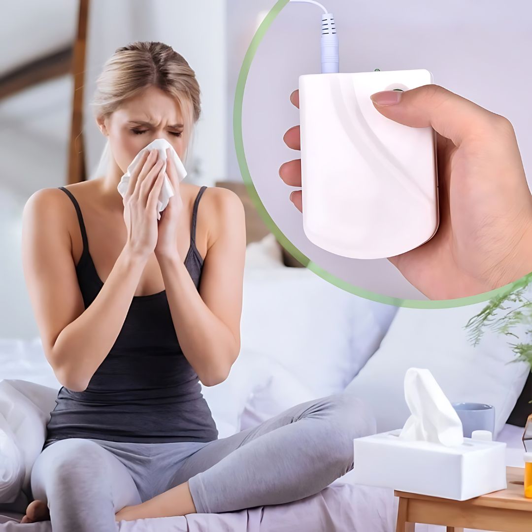 Mosrugs | Infrared Therapy Device for Allergic Rhinitis and Runny Nose Relief, Comfortable Nasal Congestion Treatment