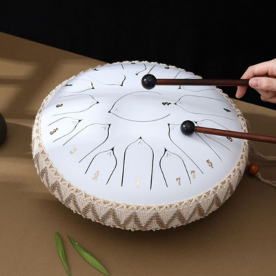 Mosrugs | EchoDrum – Steel Tongue Drum for Meditation, Yoga, and Relaxation