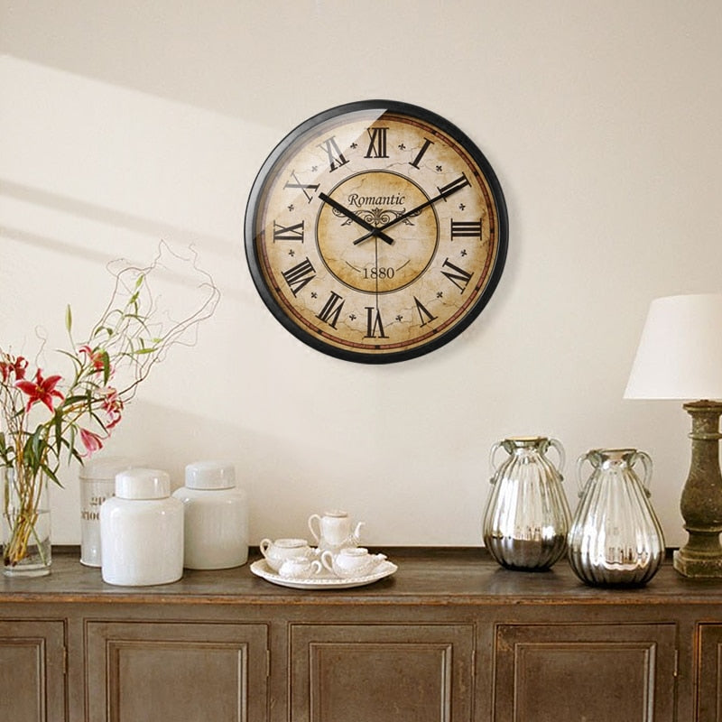 Mosrugs | ClassicTick - Vintage Metal Clock