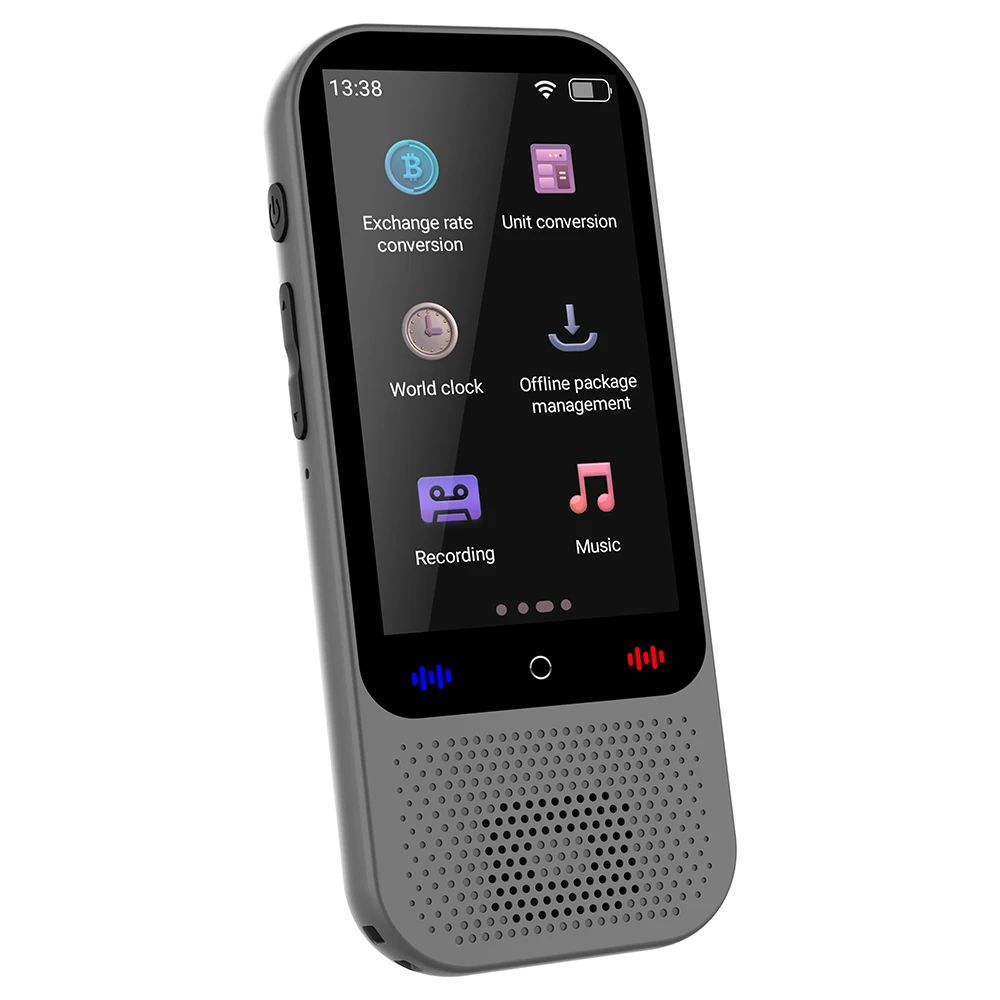 Mosrugs | S80 Pro Portable Language Translator – 138 Language Voice Translation, 16 Offline Modes & ChatGPT Integration
