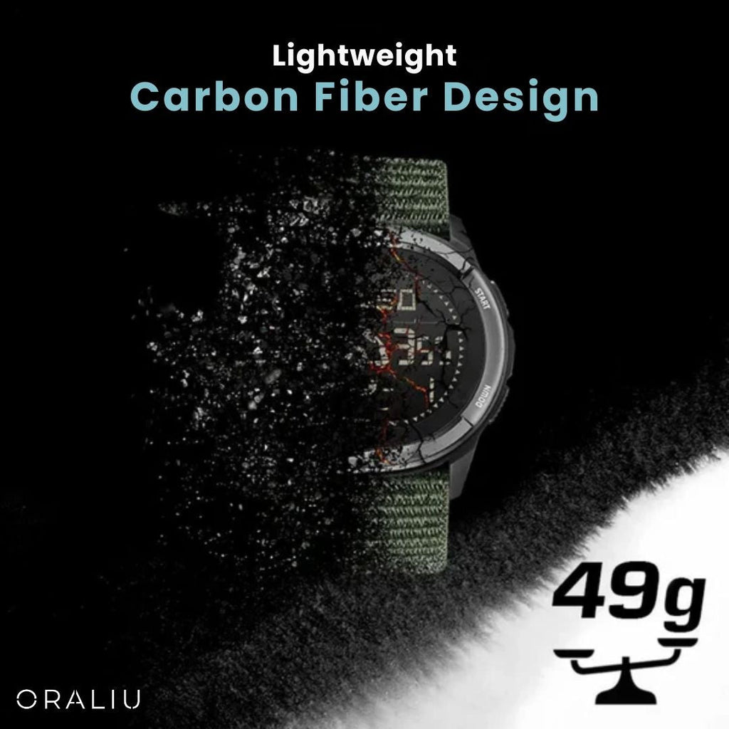 Mosrugs | Carbon Fiber Outdoor Watch – Lightweight & Ultra-Durable