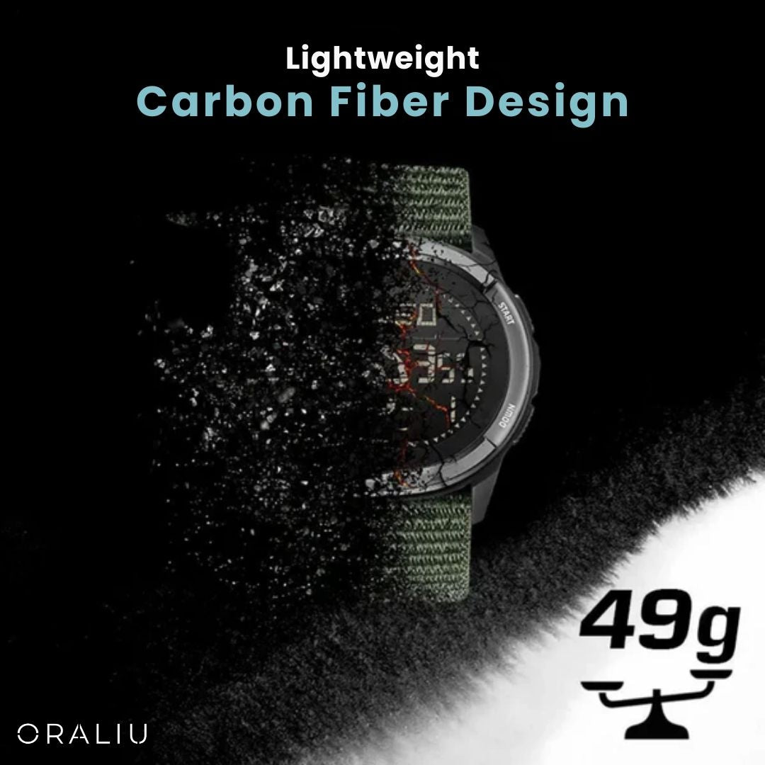 Mosrugs | Carbon Fiber Outdoor Watch – Lightweight & Ultra-Durable