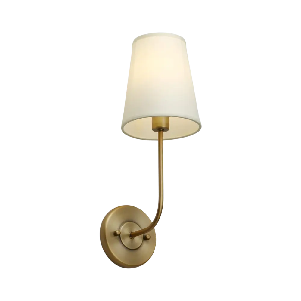 Mosrugs | LoomGlow – Modern Wall Lamp Featuring Woven Metal and Soft Fabric
