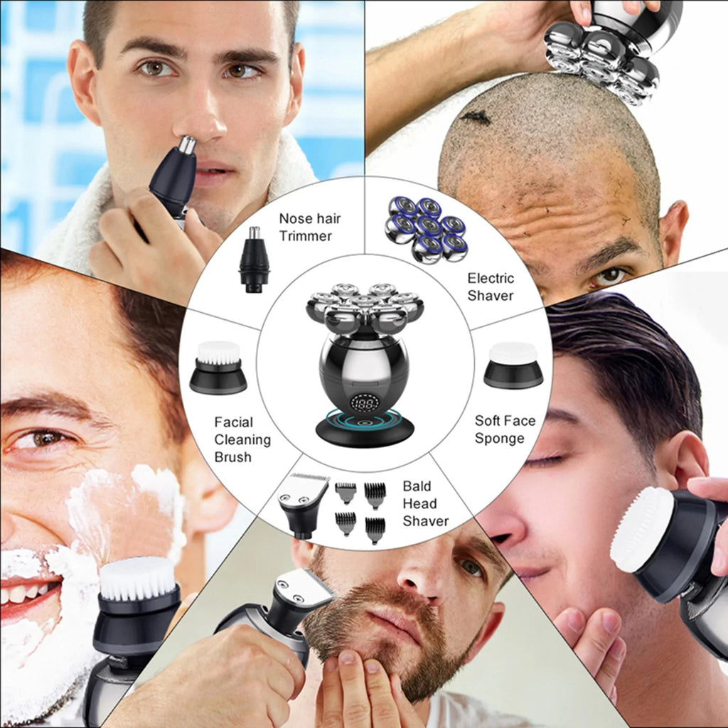 Mosrugs | FlexiShave Pro – 7D Electric Razor for Smooth & Irritation-Free Shaving