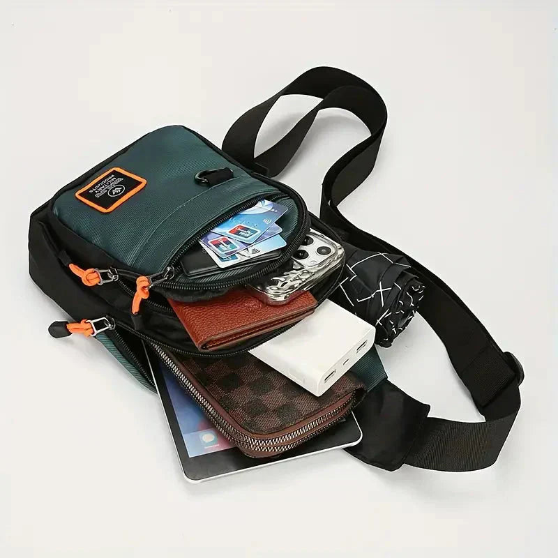 Mosrugs | UrbanTrail – Durable Men’s Shoulder Bag | Waterproof Crossbody Travel & Everyday Bag