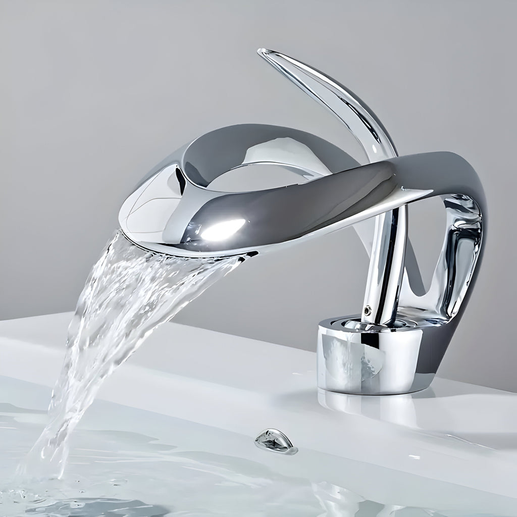 Mosrugs | AquaGleam – Minimalist Bathroom Basin Tap
