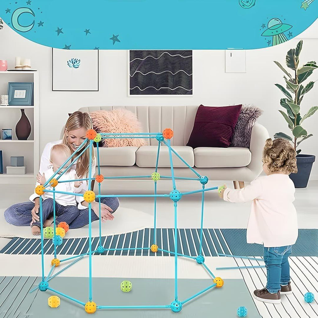 Mosrugs | Magical Kids Fort – Imaginative Play Castle Tent for Indoor Adventures