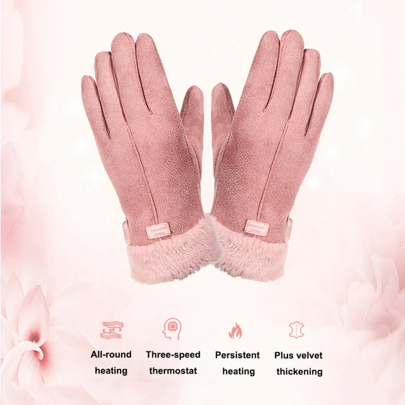 Mosrugs | Rechargeable Heated Winter Gloves – 5000mAh Battery, Touchscreen Compatible