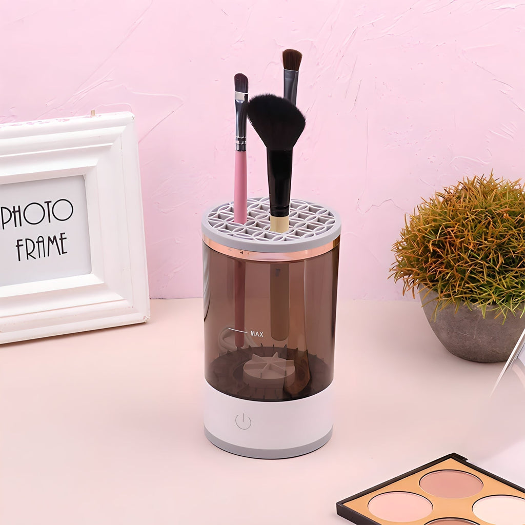 Mosrugs | BrushBath Automatic Makeup Brush Cleaner – Deep Clean & Quick Dry for All Brushes