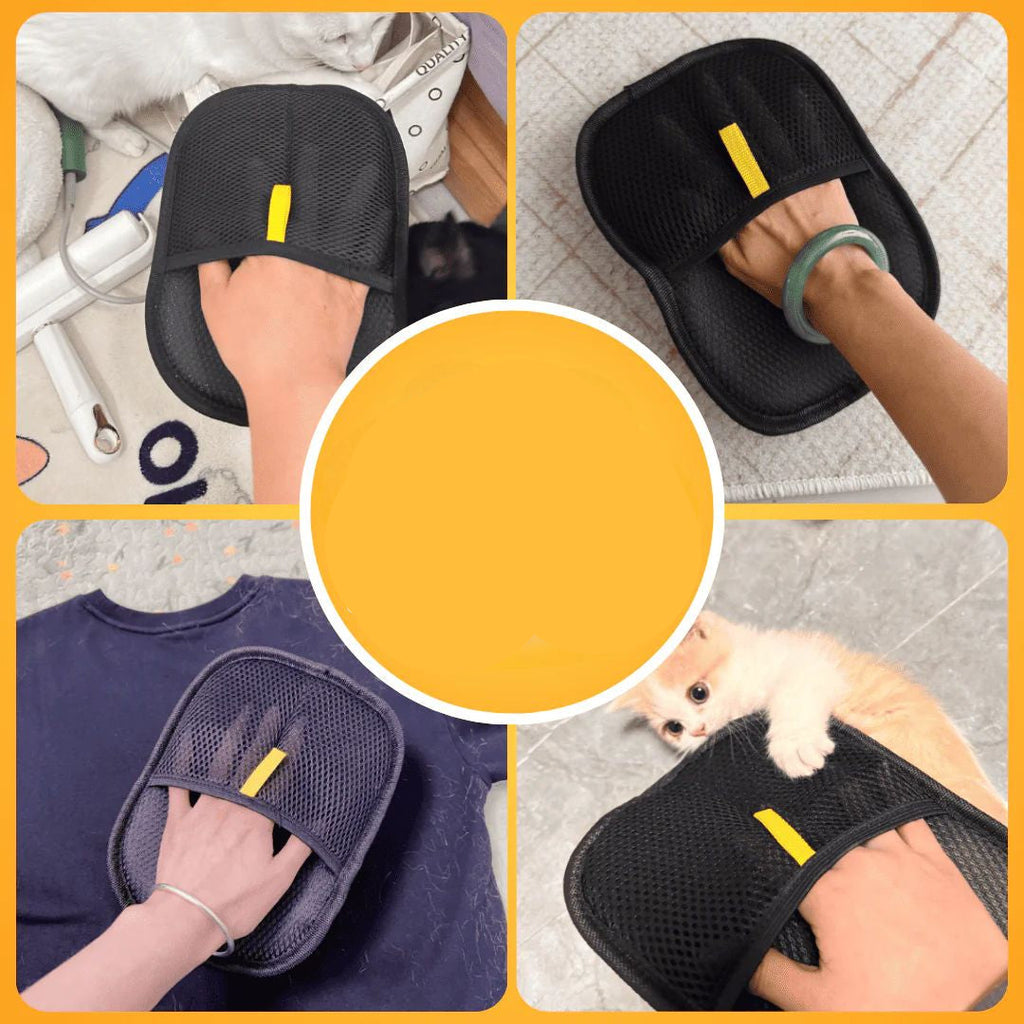 Mosrugs | FurEase – Pet Hair Removal Glove for All Coat Types | Gentle Grooming & Shedding Solution