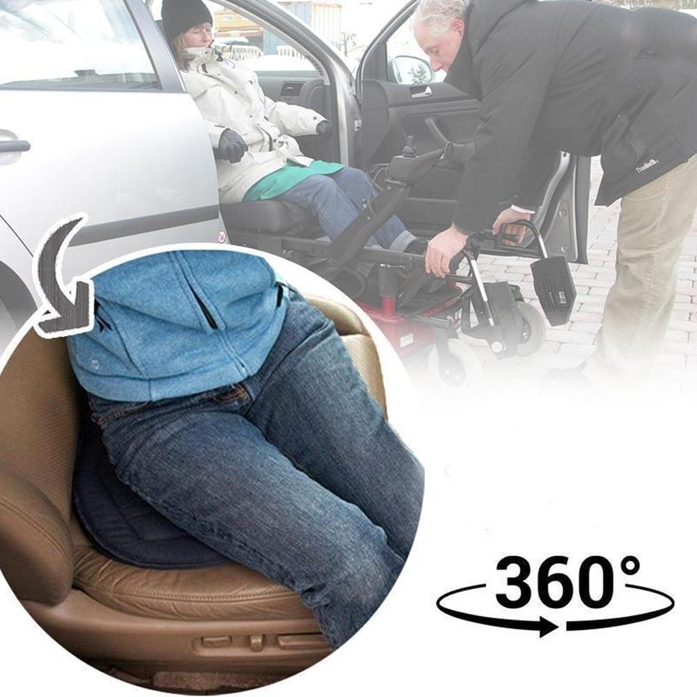 Mosrugs | TurnEase 360° Rotating Seat Cushion – Comfortable Swivel Cushion for Car, Office & Home