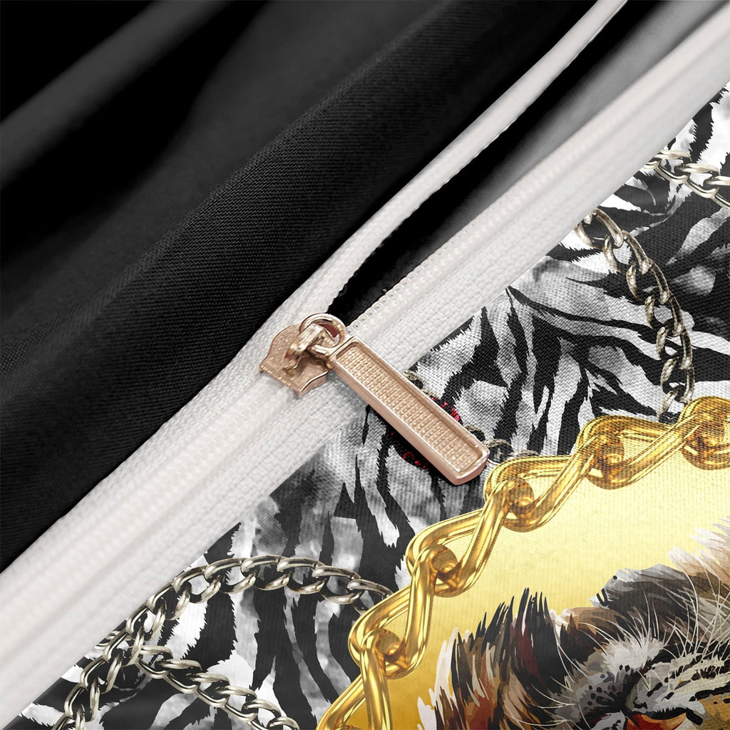 Mosrugs | SavannaRoar - Tiger-Inspired Kids' Bedding