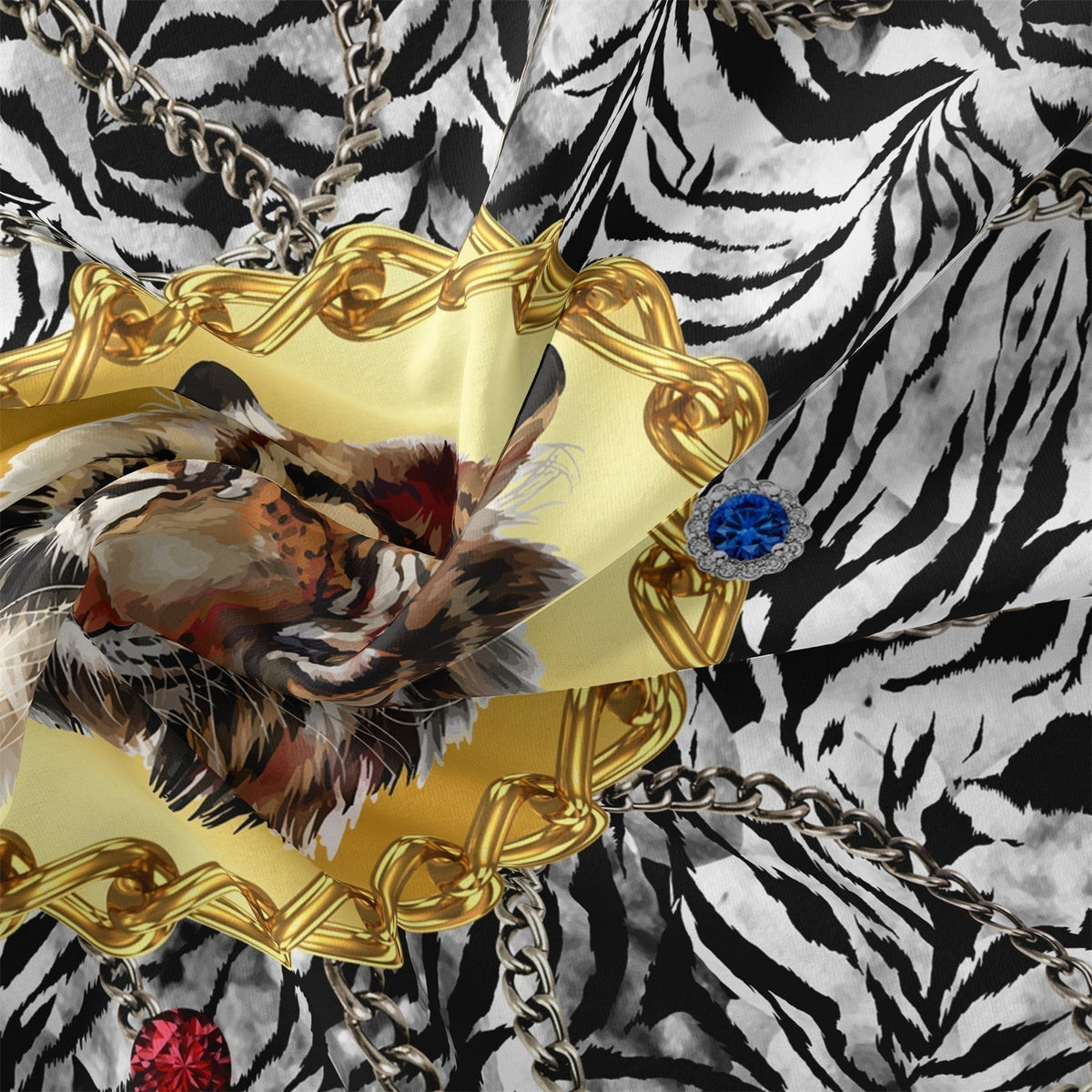 Mosrugs | SavannaRoar - Tiger-Inspired Kids' Bedding
