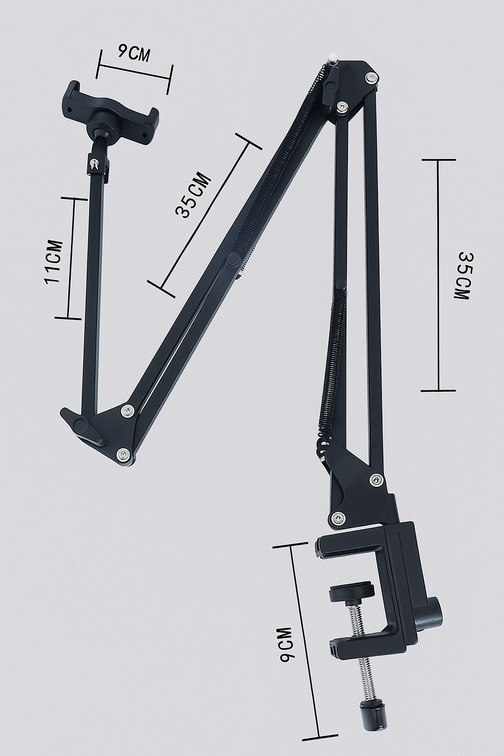 Mosrugs | Bettina – Adjustable Tablet Holder Stand for Bed, Desk & Couch | Ergonomic & Universal Fit