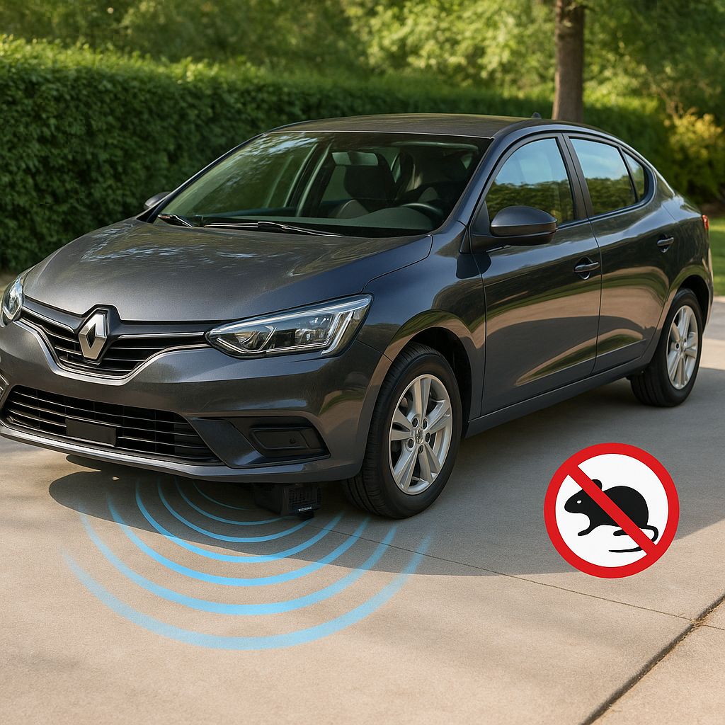 Mosrugs | Ultrasonic Car Mice Repeller | Portable. Self-Powered & Effective for Vehicle Protection Against Rodents