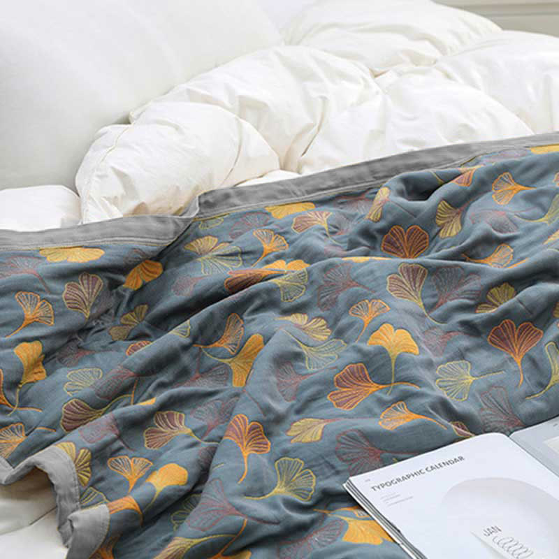 Mosrugs | LeafNest - Soft Cotton Bed Linen with Leaf Motif