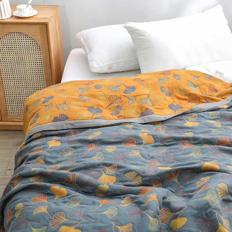 Mosrugs | LeafNest - Soft Cotton Bed Linen with Leaf Motif