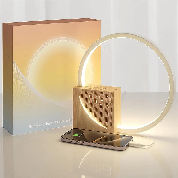 Mosrugs | TouchRise - Lighted Touch Control Alarm Clock
