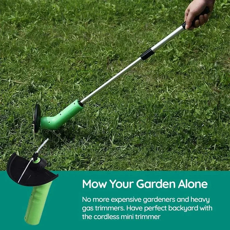 Mosrugs | Cordless Mini Grass Trimmer – Lightweight Handheld Weed Cutter for Lawn & Garden