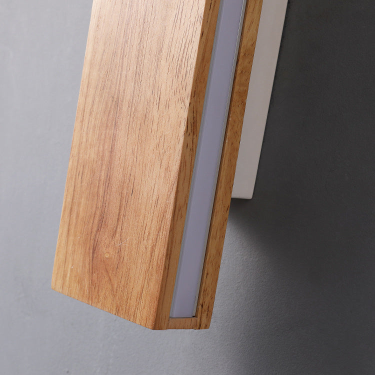 Mosrugs | OakBeam | Minimalist Solid Wood LED Wall Light