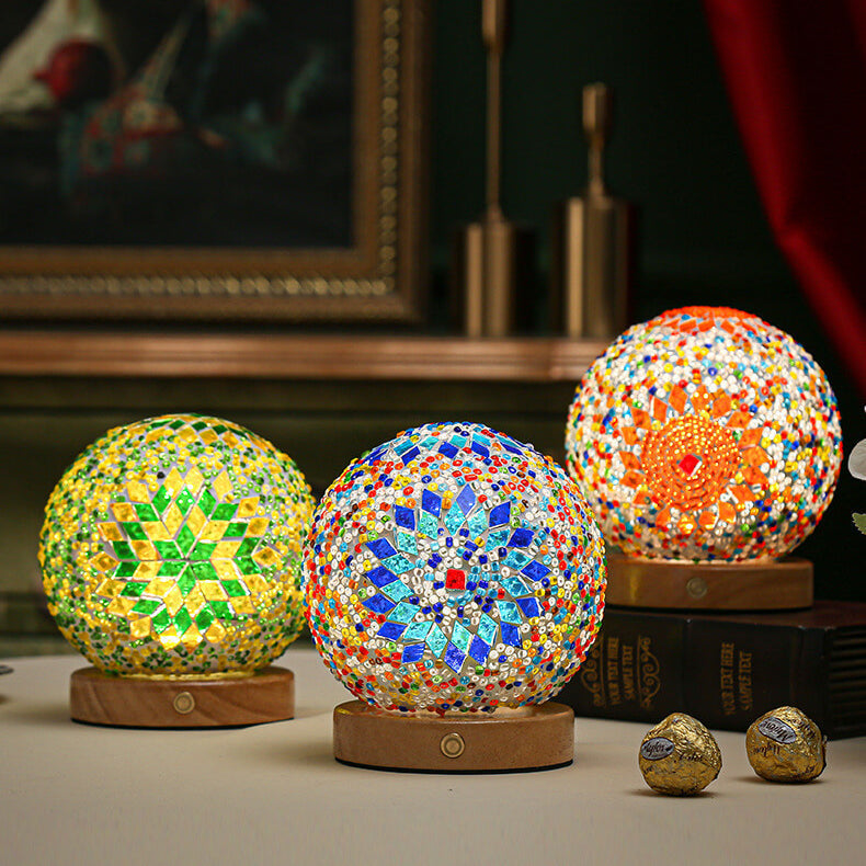 Mosrugs | BohoGlow – Modern Bohemian Table Lamp with USB Charging