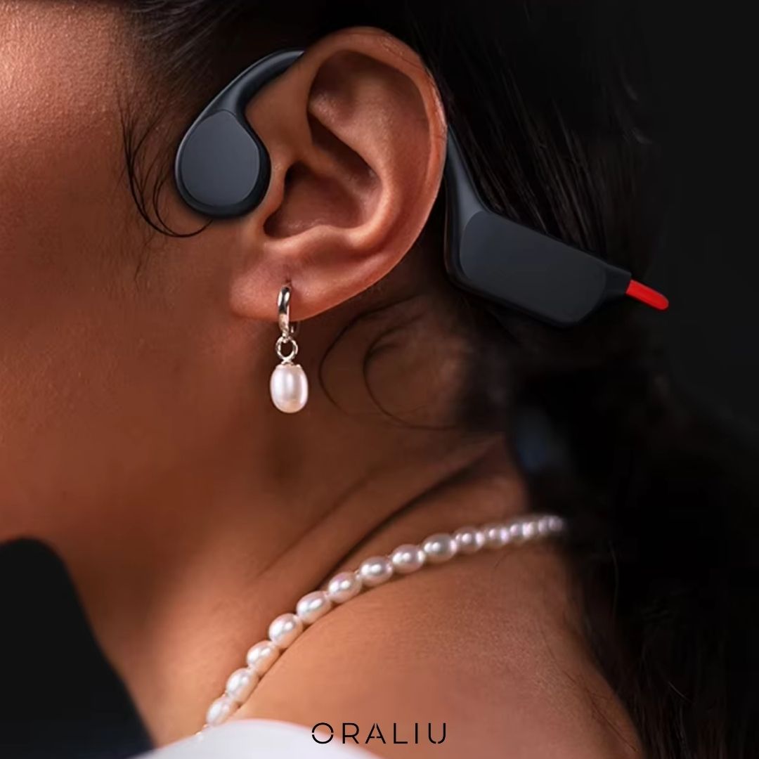 Mosrugs | Bone Conduction Headphones – Safe & Wireless for Running & Cycling