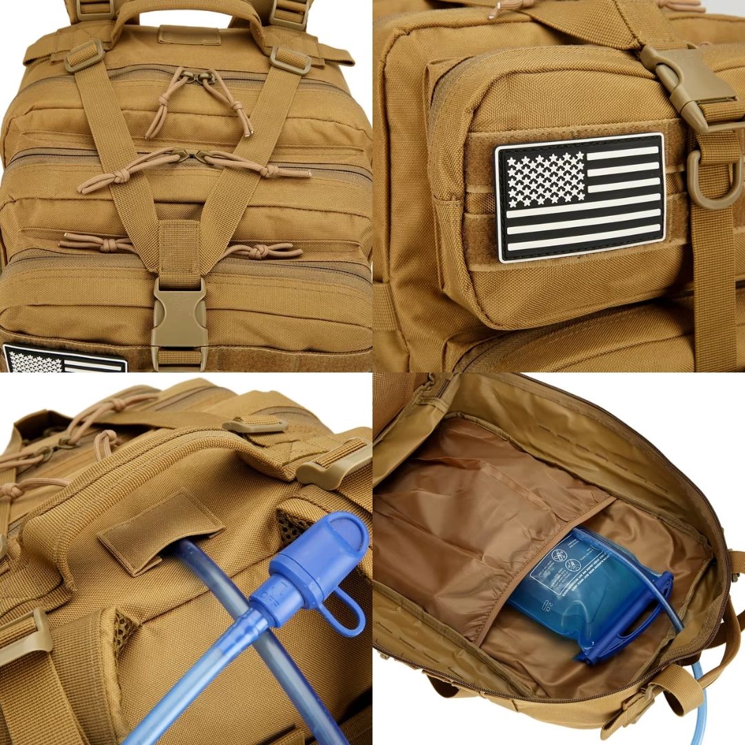 Mosrugs | Emergency Tactical Backpack – Waterproof, Essential for Survival
