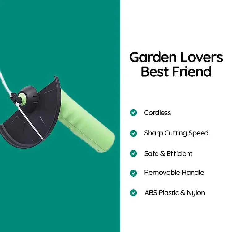 Mosrugs | Cordless Mini Grass Trimmer – Lightweight Handheld Weed Cutter for Lawn & Garden