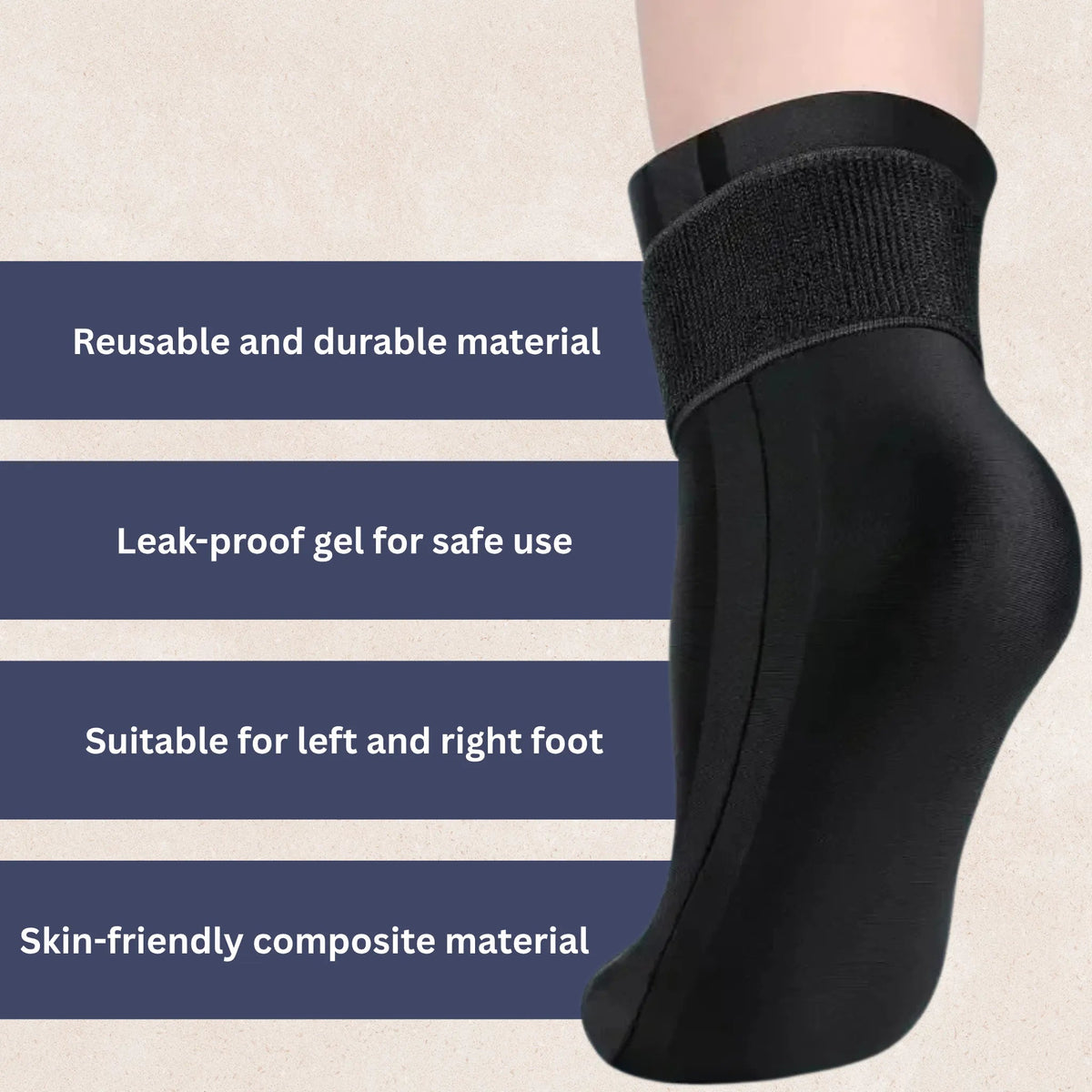 Mosrugs | Cooling & Warming Foot Brace | Adjustable, Breathable & Ideal for Injury Recovery