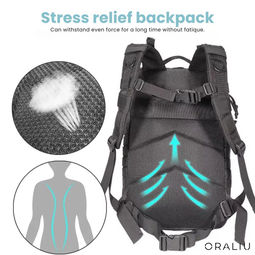 Mosrugs | Emergency Tactical Backpack – Waterproof, Essential for Survival