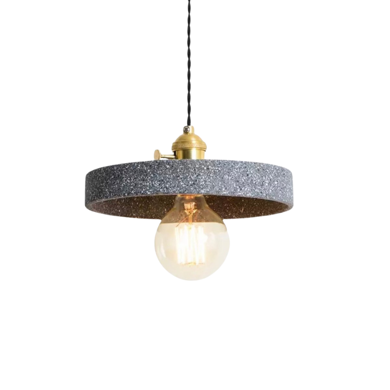 Mosrugs | UrbanLume – Modern Cement Hanging Lamp