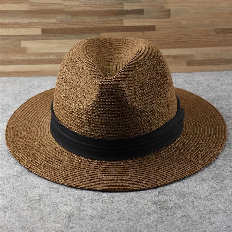 Mosrugs | Classic Lightweight Handmade Panama Hat – 100% Palm Straw, Ecuadorian Craftsmanship