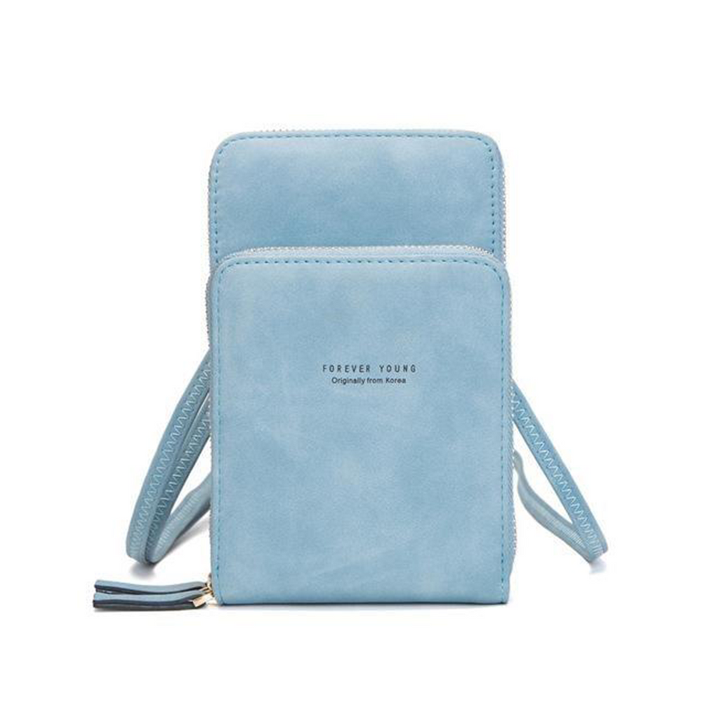 Mosrugs | Triple Secure Leather Phone Purse: Elegance Meets Practicality