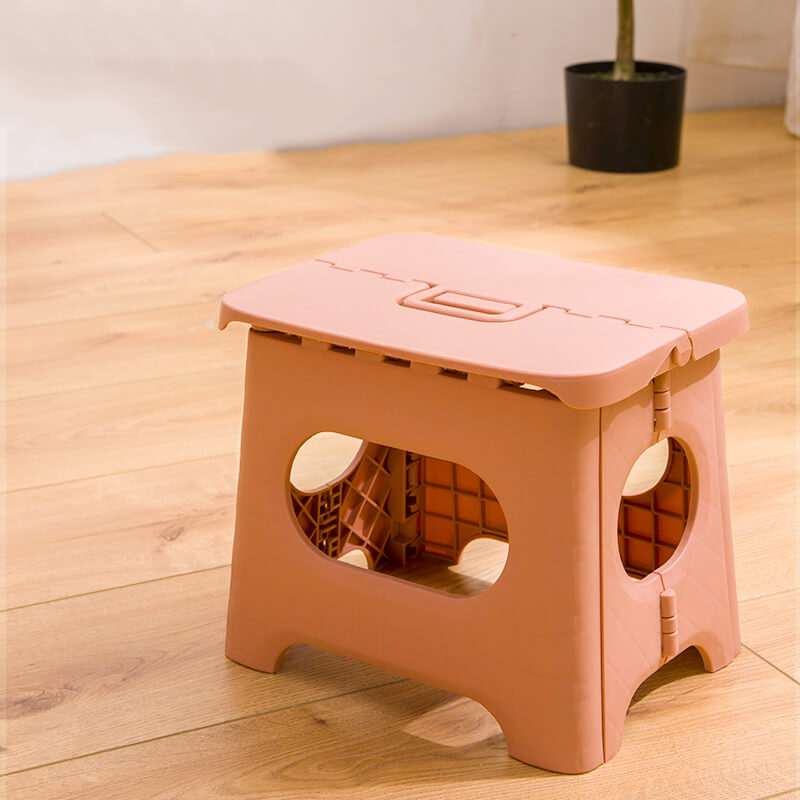 Mosrugs | Folding Step Stool with Handle | Lightweight. Durable & Space-Saving for Kitchen. Bathroom. Office & Outdoor Use