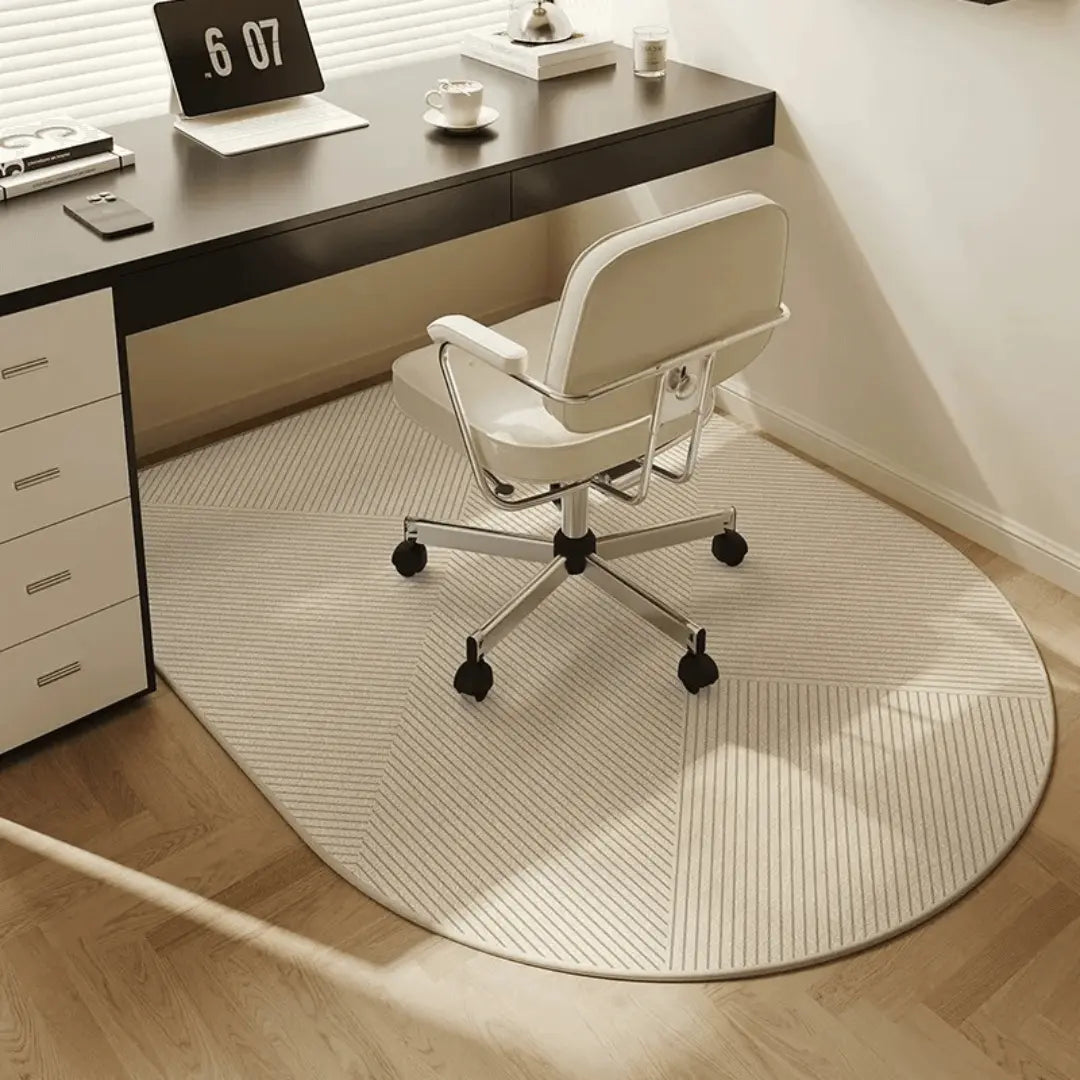 Mosrugs | FlexGuard Office Chair Floor Mat – Stylish Anti-Slip Protection Mat for Hard Floors & Carpets