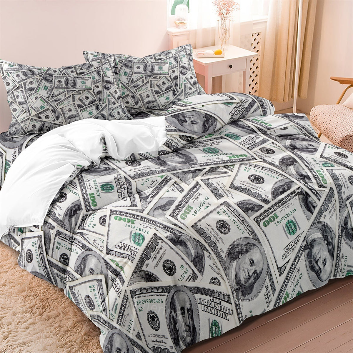 Mosrugs | RichRush - Gold Dollar Bed Set for Kids