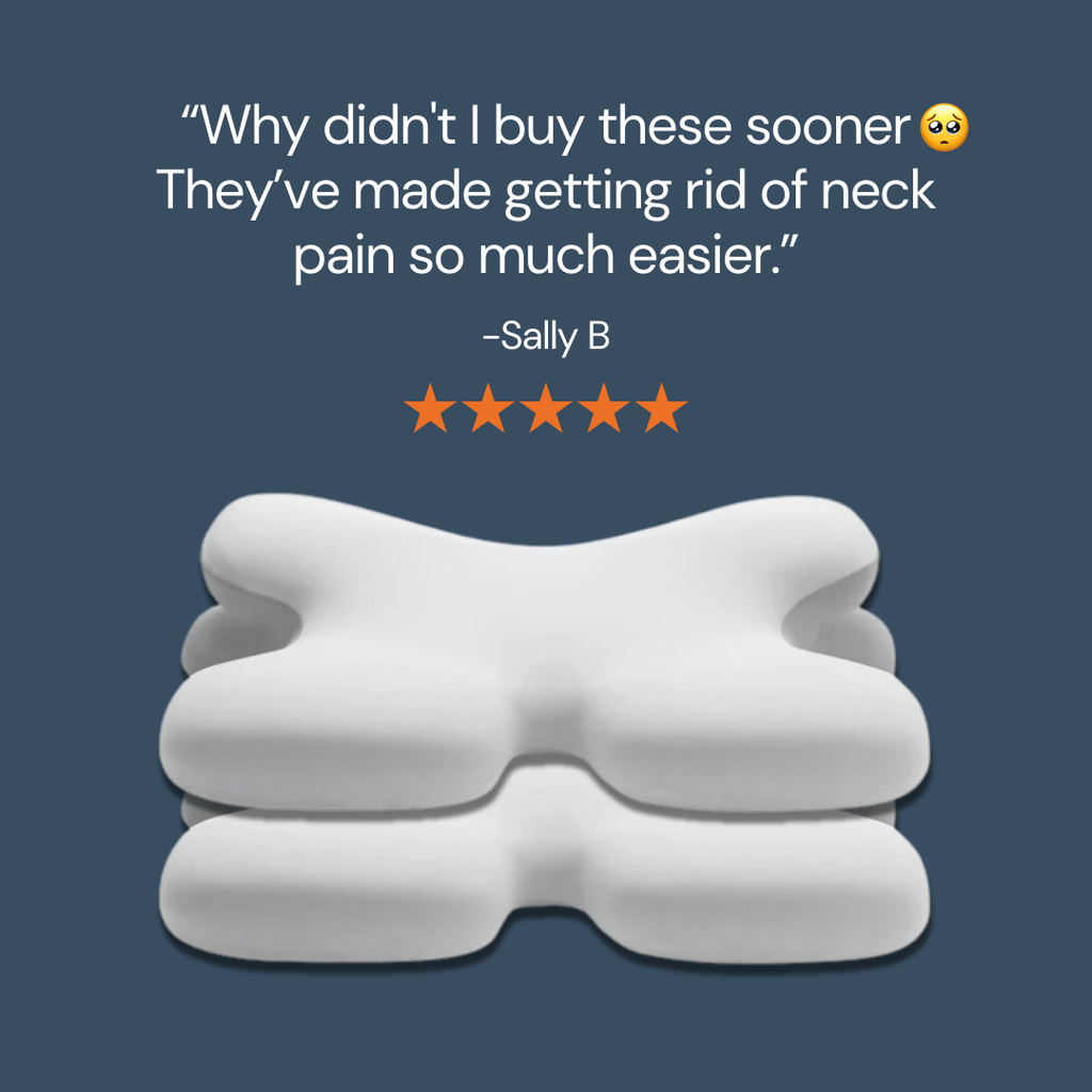 Mosrugs | Ergonomic Cervical Pillow | Memory Foam, Neck Support & Ideal for Restful Sleep
