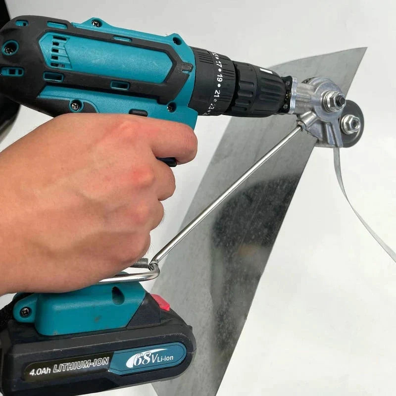 Mosrugs | Electric Plate Cutter – Drill Attachment for Fast, Safe & Effortless Sheet Cutting