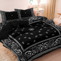 Mosrugs | PaisleyAura - Floral Mandala Bedding Set