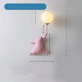 Mosrugs | FairyGlow – Cartoon Wall Light for Kids | Magical Night Light with 3D Moon Design