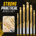 Mosrugs | Titanium-coated high-speed steel bits with tags (6 pcs.)