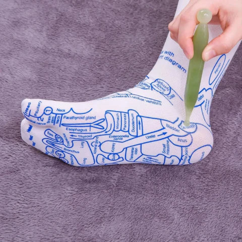 Mosrugs | Therapeutic Massage Socks | Acupressure Design for Instant Pain Relief & Relaxation at Home