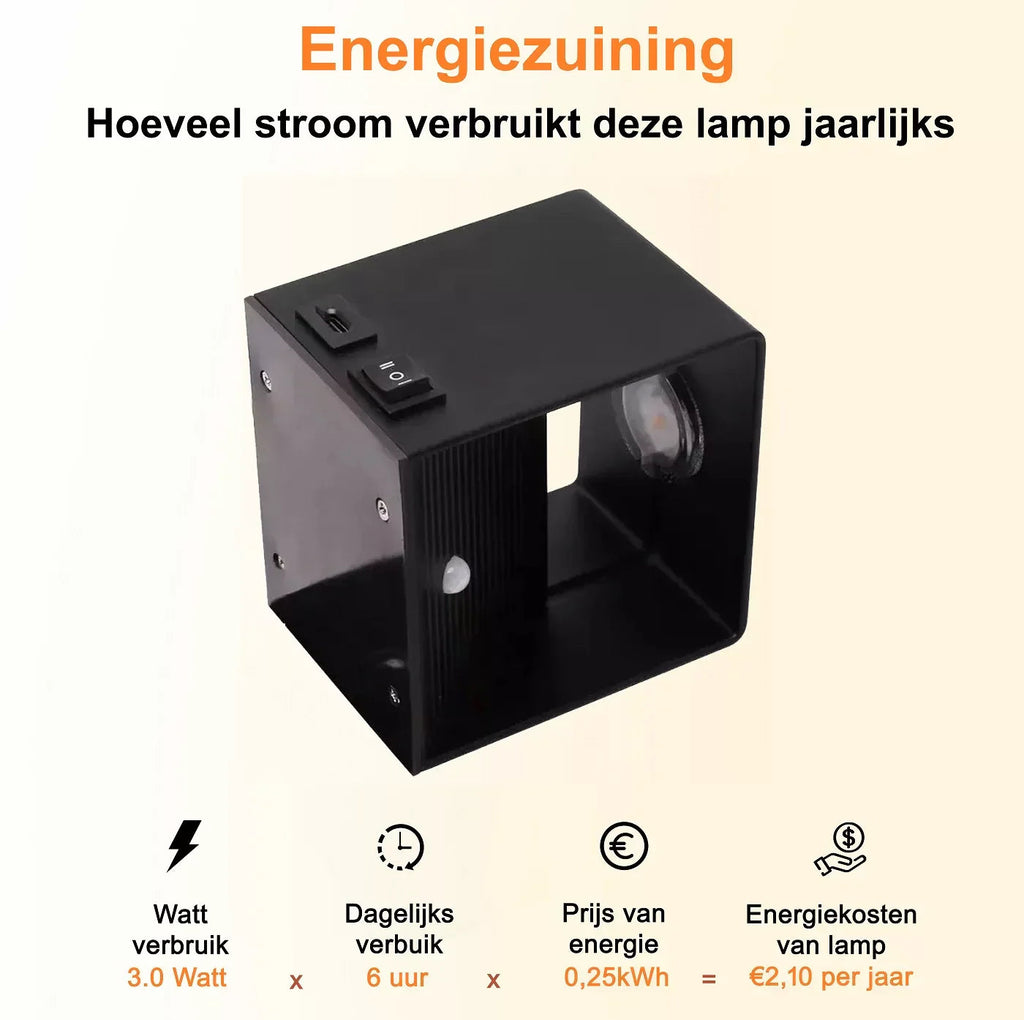 Mosrugs | Luxe Wireless Rechargeable Wall Light – Motion Sensor & Warm LED Lighting (2700K)