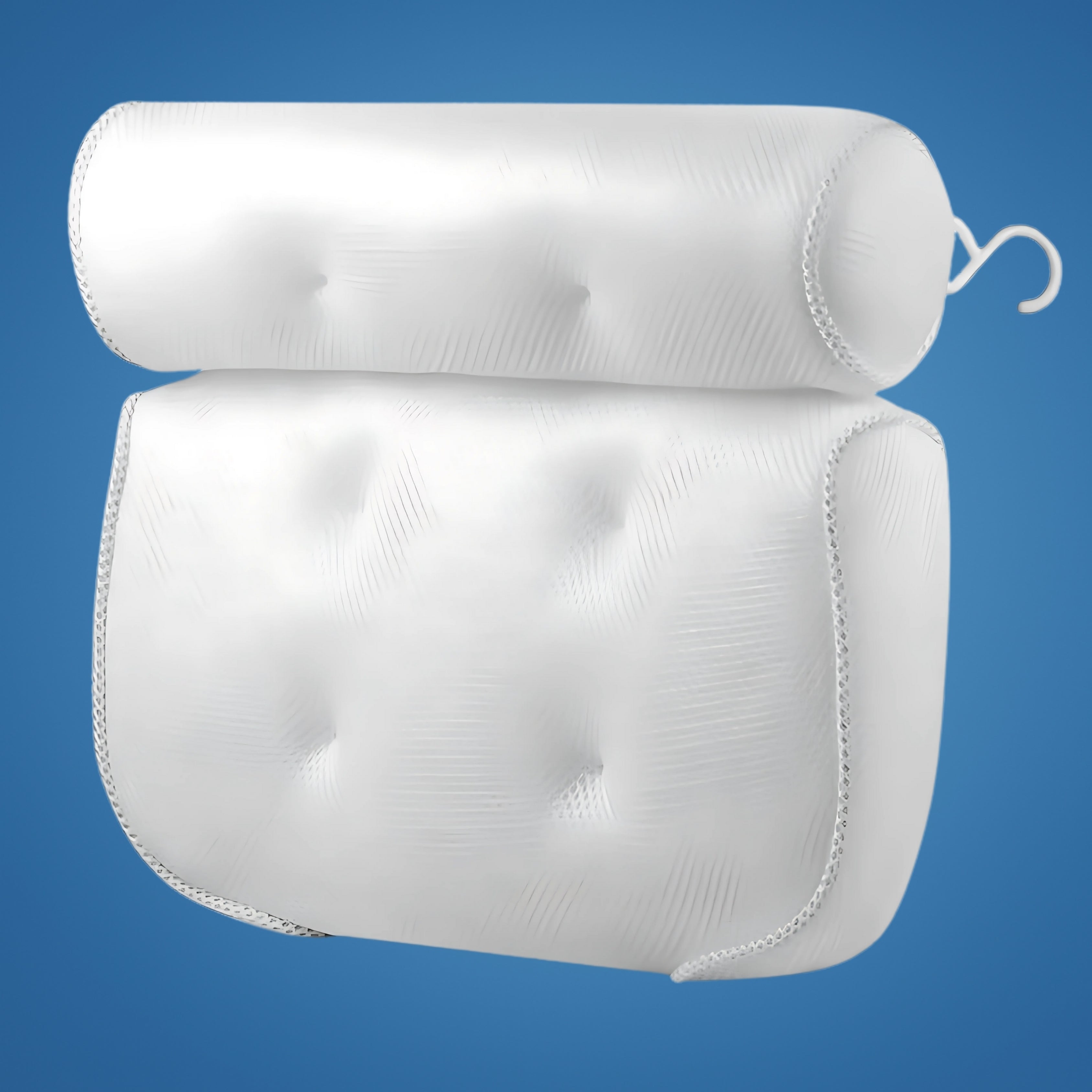Mosrugs | SoakUp Bath Pillows UK – Neck & Head Support Cushion – Non-Slip – Soft & Comfortable – Fits All Bathtubs – Enhances Relaxation