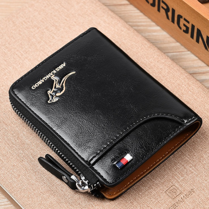 Mosrugs | WalletPro – Men’s Genuine Leather RFID Anti-Theft Wallet